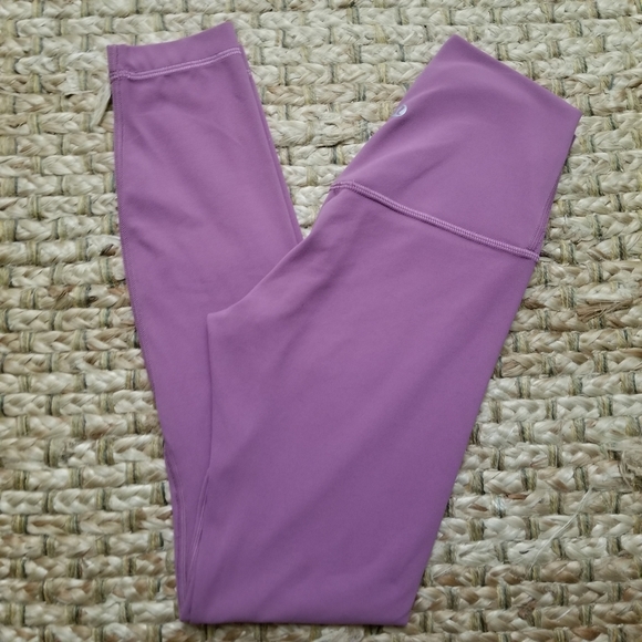 LULULEMON Vintage Plum Align Leggings 25" Sz 0 - Picture 1 of 7